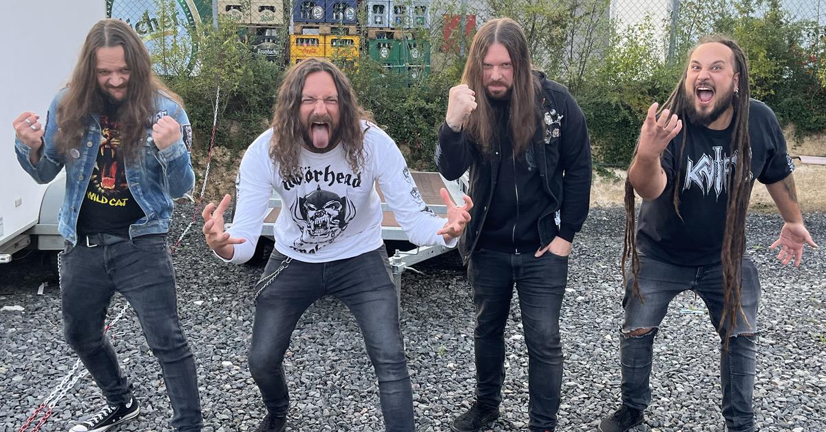 Metalband „Knife“ aus dem Hinterland startet durch